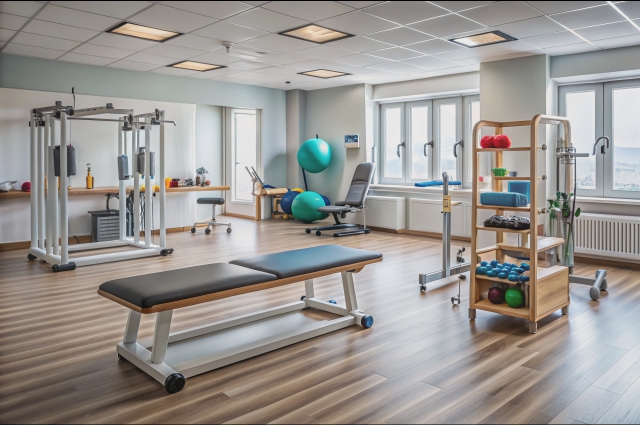 Krankengymnastik am Gerät